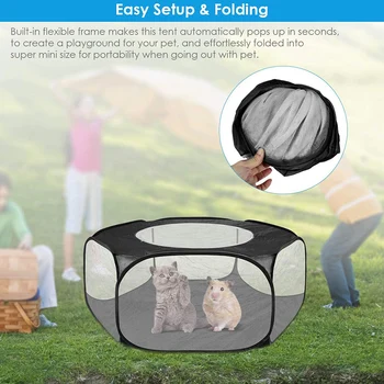 new Portable Pet Playpen Outdoor Indoor Game Folding Fence For Small Animals Cage Tent For Rabbits Hamsters Chihuahuas BJStore 
new Portable Pet Playpen Outdoor Indoor Game Folding Fence For Small Animals Cage Tent For Rabbits Hamsters Chihuahuas BJStore