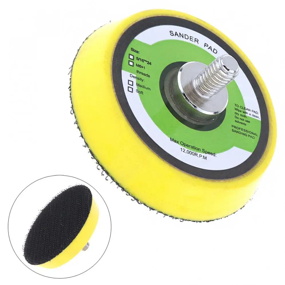 2 Inch 15000RPM Double-acting Orbital Pneumatic Glossy Sanding Pad with Hairy Surface for Pneumatic Sanders / Air Polishers
2 Inch 15000RPM Double-acting Orbital Pneumatic Glossy Sanding Pad with Hairy Surface for Pneumatic Sanders / Air Polishers