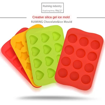 Heart-shaped Ice Lattice Color Food Grade Silicone Ice Lattice Multi-shape Flexible Ice-making Mould Box Chocolate Mould
Heart-shaped Ice Lattice Color Food Grade Silicone Ice Lattice Multi-shape Flexible Ice-making Mould Box Chocolate Mould