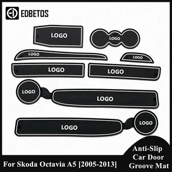 For Skoda Octavia A5 2005 - 2011 2012 2013 MK2 1Z Anti-Slip Car Door Groove Mat Latex Non-Slip Mats Interior Cup Pad Car Styling
For Skoda Octavia A5 2005 - 2011 2012 2013 MK2 1Z Anti-Slip Car Door Groove Mat Latex Non-Slip Mats Interior Cup Pad Car Styling