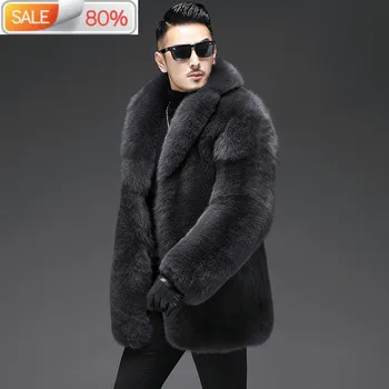 2020 Winter Real Natural Fox Fur Coat Warm Luxury Jacket Men Fashions Outerwear 19-3100 B23225 
2020 Winter Real Natural Fox Fur Coat Warm Luxury Jacket Men Fashions Outerwear 19-3100 B23225