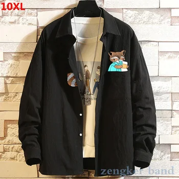 Plus size shirt long sleeve loose men's casual man funny plus size printed oversized shirt 9XL 10XL 8XL 11XL men shirts black
Plus size shirt long sleeve loose men's casual man funny plus size printed oversized shirt 9XL 10XL 8XL 11XL men shirts black