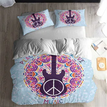 HELENGILI 3D Bedding Set Guitar Print Duvet Cover Set Bedcloth with Pillowcase Bed Set Home Textiles #JT25
HELENGILI 3D Bedding Set Guitar Print Duvet Cover Set Bedcloth with Pillowcase Bed Set Home Textiles #JT25