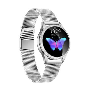 KW20 Smart Watch Ladies Heart Rate Monitor IP68 Waterproof Fitness Tracker Ladies Physiological Period Monitoring Silver
KW20 Smart Watch Ladies Heart Rate Monitor IP68 Waterproof Fitness Tracker Ladies Physiological Period Monitoring Silver