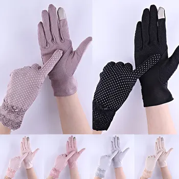 Summer Driving Sunscreen Gloves Women Drive Anti-slip Gloves Cotton Lace Stretch Sun UV Resistant Touch Screen Gloves Fashion
Summer Driving Sunscreen Gloves Women Drive Anti-slip Gloves Cotton Lace Stretch Sun UV Resistant Touch Screen Gloves Fashion