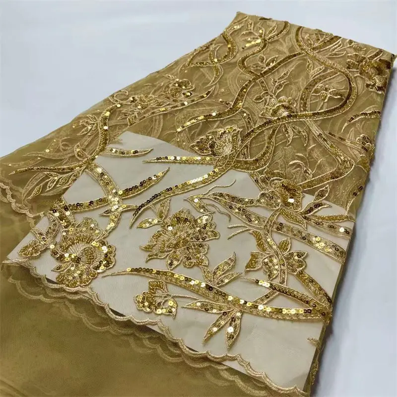 Hot Sales Classic Luxury Superior Quality Elegant 2022African Embroidery Sequins Lace Tulle Fabric For Wedding Dress JUAN
Hot Sales Classic Luxury Superior Quality Elegant 2022African Embroidery Sequins Lace Tulle Fabric For Wedding Dress JUAN