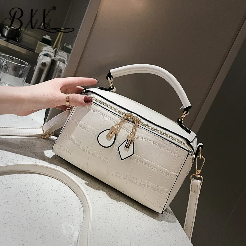 BXX Sac / 2019 Fashion Autumn Winter Luxury Women's Handbags Designer Joker Boston Pillow Stone Pattern Shoulder Bag ZE502
BXX Sac / 2019 Fashion Autumn Winter Luxury Women's Handbags Designer Joker Boston Pillow Stone Pattern Shoulder Bag ZE502