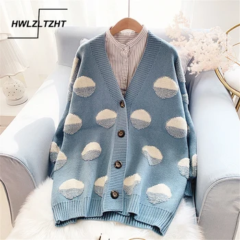 HWLZLTZHT Winter Warm Sweaters and Large Size Cardigan Female Thick Cashmere Cardigan Oversize Knit Jackets Girls Sweaters Coat
HWLZLTZHT Winter Warm Sweaters and Large Size Cardigan Female Thick Cashmere Cardigan Oversize Knit Jackets Girls Sweaters Coat