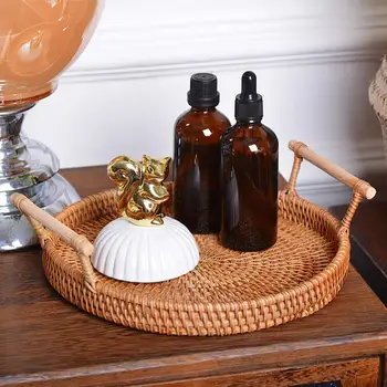 Round Cracker Tea Storage Tray Bread Basket Hotel Dinner Coffee Tray Serving Dessert Storage Tray For Kitchen Organizer Tray
Round Cracker Tea Storage Tray Bread Basket Hotel Dinner Coffee Tray Serving Dessert Storage Tray For Kitchen Organizer Tray
