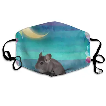 YongColer 100% Polyester Fibe Mask Breathable Mask - Mouth Face Mask Reusable Adjustable Ear Loop Face Mask Chinchillas Moon
YongColer 100% Polyester Fibe Mask Breathable Mask - Mouth Face Mask Reusable Adjustable Ear Loop Face Mask Chinchillas Moon