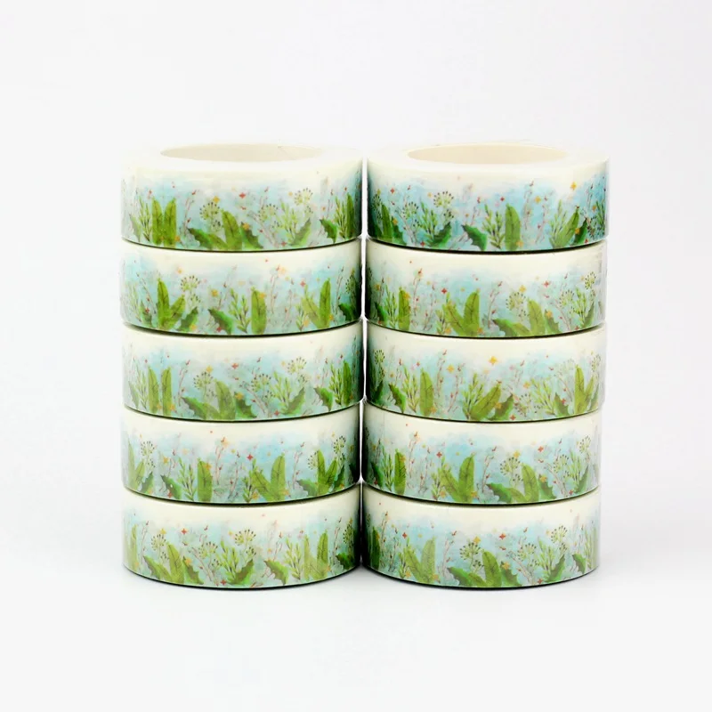 NEW 10pcs/Lot Decorative Christmas Flowers Leaves Washi Tapes for Scrapbooking Adhesive Masking Tape Cute Stationery
NEW 10pcs/Lot Decorative Christmas Flowers Leaves Washi Tapes for Scrapbooking Adhesive Masking Tape Cute Stationery