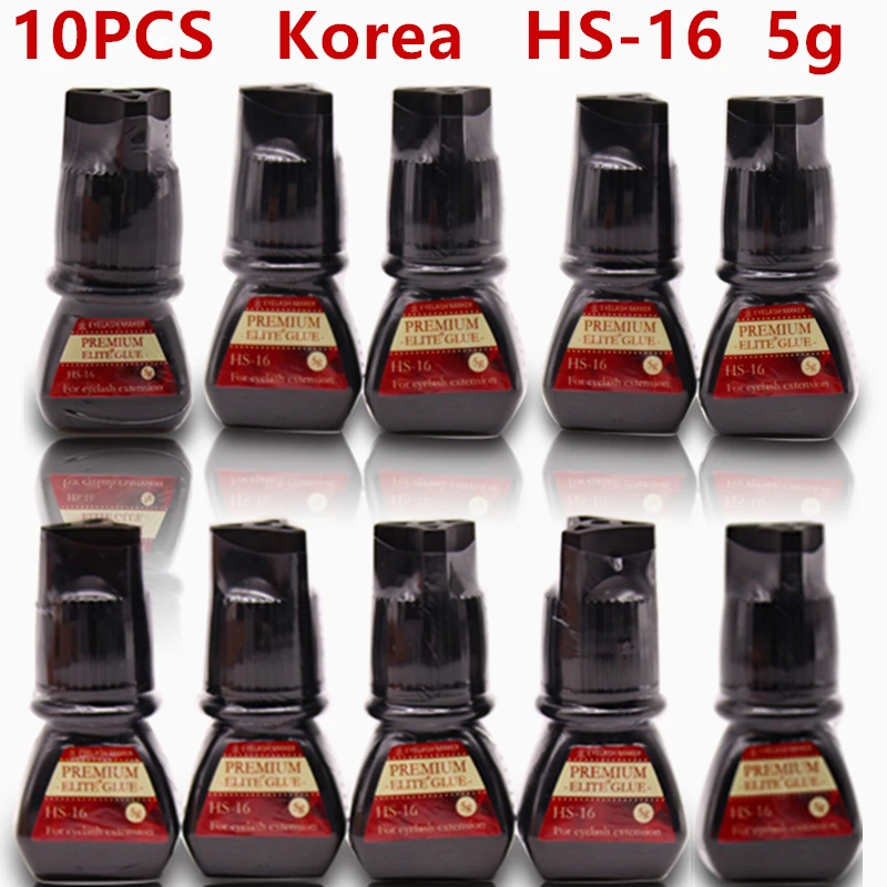 Free Shipping 10 bottles Korea Eyelash Glue 5g HS-16 Fastest1-2s Dry Time for Eyelash Extensions Latest Most Powerful Adhesive
Free Shipping 10 bottles Korea Eyelash Glue 5g HS-16 Fastest1-2s Dry Time for Eyelash Extensions Latest Most Powerful Adhesive