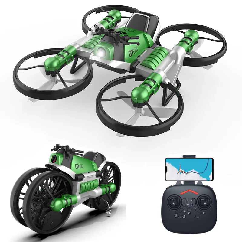 2020 New Drone with 2.4G Camera Remote Control Helicopter Deformation Motorcycle Folding Four Axis Rc Plane Kids Toys
2020 New Drone with 2.4G Camera Remote Control Helicopter Deformation Motorcycle Folding Four Axis Rc Plane Kids Toys