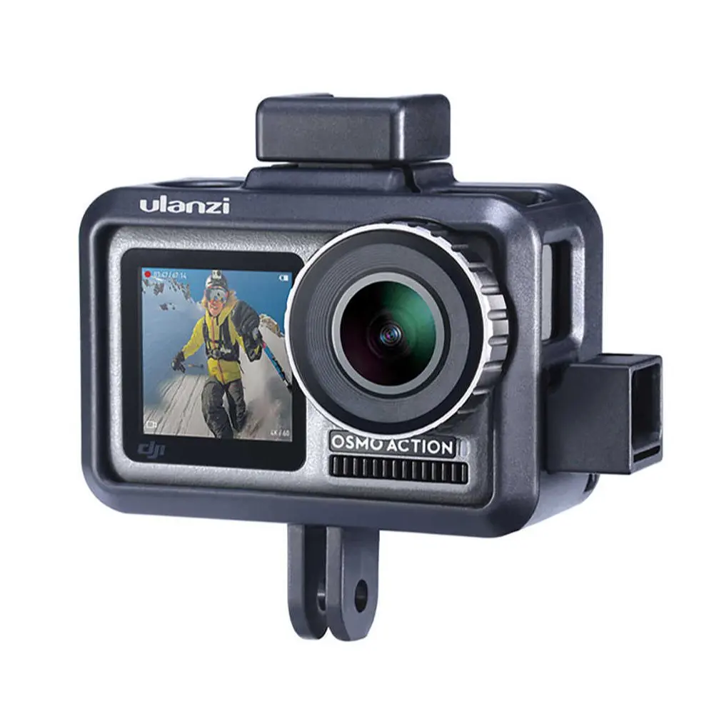 for DJI OSMO Action Camera Vlog Cage Ulanzi OA-7 OSMO Action Vlog Cage Protective Video Case Frame Mount Housing Shell Cover
for DJI OSMO Action Camera Vlog Cage Ulanzi OA-7 OSMO Action Vlog Cage Protective Video Case Frame Mount Housing Shell Cover