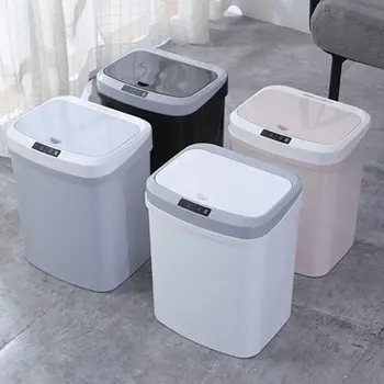 Home Intelligent Electric Trash Can Abs+Pp Polypropylene + Electronic Components Infrared Sensor Charge Induction
Home Intelligent Electric Trash Can Abs+Pp Polypropylene + Electronic Components Infrared Sensor Charge Induction