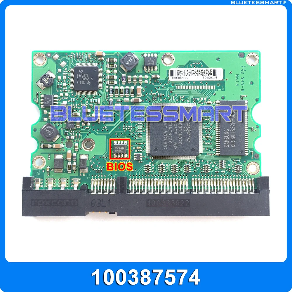 hard drive parts PCB logic printed circuit board 100387574 for Seagate 3.5 IDE/PATA hdd data recovery and repair
hard drive parts PCB logic printed circuit board 100387574 for Seagate 3.5 IDE/PATA hdd data recovery and repair