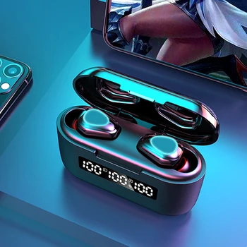 TWS G40 Wireless Earphone Bluetooth Headset Earbuds 9D HD Touch Contorl LED Bluetooth 5.1 Universal Earphones for iphone 12
TWS G40 Wireless Earphone Bluetooth Headset Earbuds 9D HD Touch Contorl LED Bluetooth 5.1 Universal Earphones for iphone 12