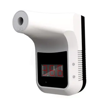 Non-Contact Thermometer Wall-Mounted Infrared Forehead Digital Temperature Fever Alarm Accurate Instant Reading LCD Display
Non-Contact Thermometer Wall-Mounted Infrared Forehead Digital Temperature Fever Alarm Accurate Instant Reading LCD Display