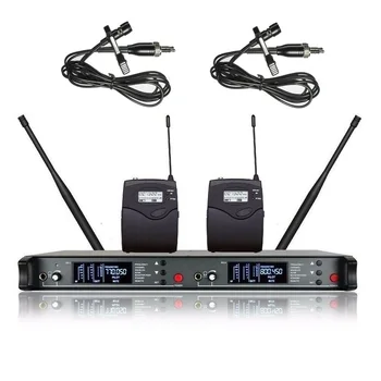 Wireless Dual Microphone lapel Diversity UHF 200 Channels Stage Theater Headwonr Lavalier Microphone System
Wireless Dual Microphone lapel Diversity UHF 200 Channels Stage Theater Headwonr Lavalier Microphone System