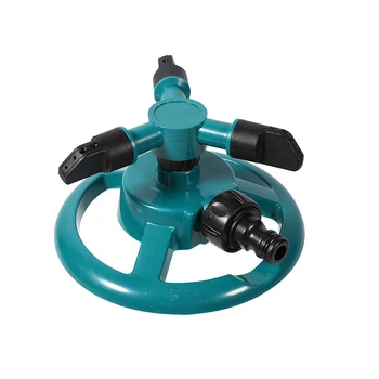 360 Garden Sprinklers Automatic Watering Grass Lawn Fully 3 Nozzle Circle Rotating Garden Water Sprinkler Lawn Irrigation Tool 
360 Garden Sprinklers Automatic Watering Grass Lawn Fully 3 Nozzle Circle Rotating Garden Water Sprinkler Lawn Irrigation Tool