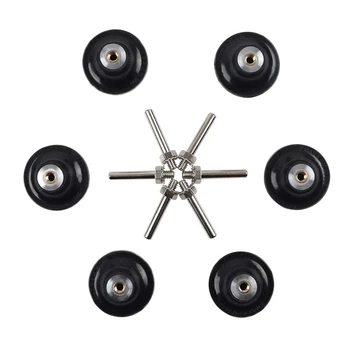 New 6 Pack Disc Pad Holder, Universal Quick Replacement 2 Inches Disc Pad Holder with a Quarter Inch Shank for Polishing Round R
New 6 Pack Disc Pad Holder, Universal Quick Replacement 2 Inches Disc Pad Holder with a Quarter Inch Shank for Polishing Round R