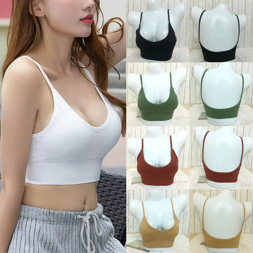 Women Sexy Bralette Bralet Crop Top Tank Top Bra Underwear Bustier Padded Crop Tank Tops Sexy Hot
Women Sexy Bralette Bralet Crop Top Tank Top Bra Underwear Bustier Padded Crop Tank Tops Sexy Hot