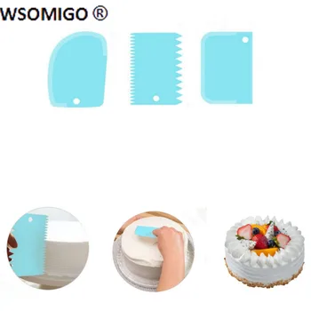 3PCs/Set Dessert Tools Cake Kitchen Gadget Pastry Dough Cutter Cake Slicer Baking Pasty Scraper Cake Blade Silicone Spatula-S
3PCs/Set Dessert Tools Cake Kitchen Gadget Pastry Dough Cutter Cake Slicer Baking Pasty Scraper Cake Blade Silicone Spatula-S