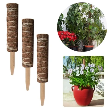 6Pcs 30cm Plant Climbing Extension Coir Totem Pole Safe Gardening Coconut Palm Stick For Climbing Plants Vines And Creepers
6Pcs 30cm Plant Climbing Extension Coir Totem Pole Safe Gardening Coconut Palm Stick For Climbing Plants Vines And Creepers