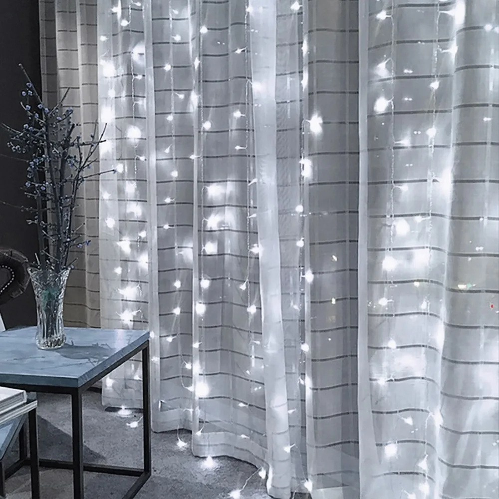 Romantic Christmas Wedding Decoration Outdoor Curtain String Light Remote Control For The Coffee Store Bedroom Decor
Romantic Christmas Wedding Decoration Outdoor Curtain String Light Remote Control For The Coffee Store Bedroom Decor