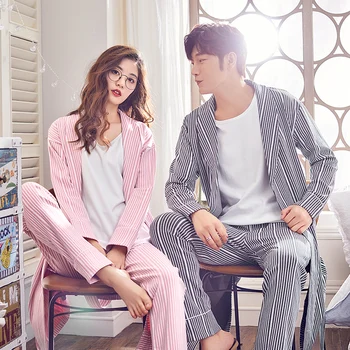 3 Pieces Sets100% Cotton Pajamas Set Elegant Women Pyjamas Men's Sleepwear Pajama Sets Nightgowns Plus Size 3XL Causal Clothing
3 Pieces Sets100% Cotton Pajamas Set Elegant Women Pyjamas Men's Sleepwear Pajama Sets Nightgowns Plus Size 3XL Causal Clothing