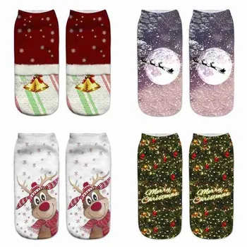 Unisex Funny 3D Christmas Printed Fashion Casual Socks Cute Low Cut Ankle Socks For 2020 Home New Year Party Decor Boat Sock 
Unisex Funny 3D Christmas Printed Fashion Casual Socks Cute Low Cut Ankle Socks For 2020 Home New Year Party Decor Boat Sock