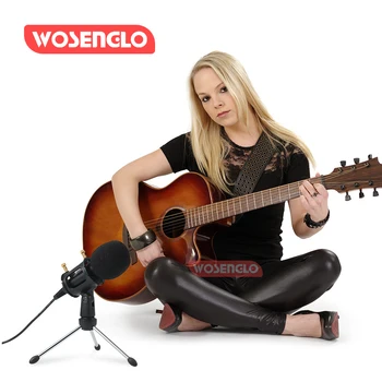 New Condenser Microphone 3.5mm Plug Home Stereo MIC Desktop Tripod For PC YouTube Video Skype Chatting Gaming Podcast Recording
New Condenser Microphone 3.5mm Plug Home Stereo MIC Desktop Tripod For PC YouTube Video Skype Chatting Gaming Podcast Recording