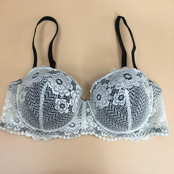 Women Bra Big Size For Big Breast Ladies Big Cup Three Quarters 3/4 Cup White Lace Underwire Thin Unpadded Bra Wholesale 2020
Women Bra Big Size For Big Breast Ladies Big Cup Three Quarters 3/4 Cup White Lace Underwire Thin Unpadded Bra Wholesale 2020