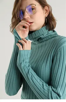 E Autumn winter high-neck sweater women 2020 new high-neck slim-fit pit strips were thin wild pullover knitted bottoming shirt 
E Autumn winter high-neck sweater women 2020 new high-neck slim-fit pit strips were thin wild pullover knitted bottoming shirt