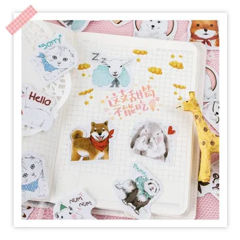 45pcs/box CartoonPet Collection Small Adhesive Decorative Scrapbooking Sticker Dairy Sticker Decoration Packing Label
45pcs/box CartoonPet Collection Small Adhesive Decorative Scrapbooking Sticker Dairy Sticker Decoration Packing Label