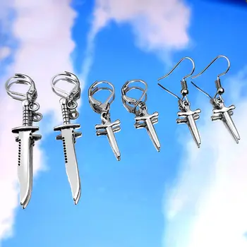 Bylia Jewel 3Pair/Set Sliver Color Sword Multi-size Drop Earrings Women Man Creativity Unique Dangle Earrings Sets Punk Jewelry
Bylia Jewel 3Pair/Set Sliver Color Sword Multi-size Drop Earrings Women Man Creativity Unique Dangle Earrings Sets Punk Jewelry