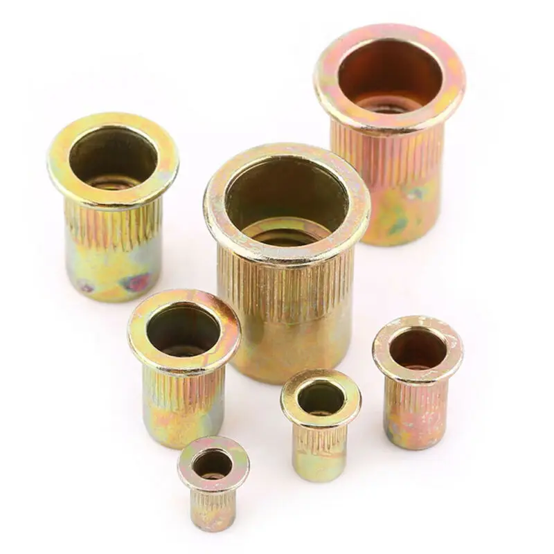 Metric Rivet Nut Mixed Galvanized Steel Insert Nutsert Threaded Assortment Parts
Metric Rivet Nut Mixed Galvanized Steel Insert Nutsert Threaded Assortment Parts