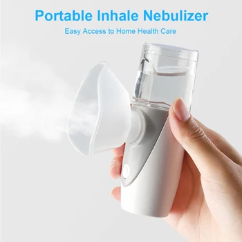Health Care Mist Inhale Nebulizer Silent Mini Handheld Inhaler Atomizer Machine Portable Rechargeable Automizer For Kids Adult
Health Care Mist Inhale Nebulizer Silent Mini Handheld Inhaler Atomizer Machine Portable Rechargeable Automizer For Kids Adult