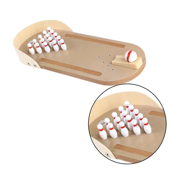 Wooden Mini Desktop Bowling Game Toy Set Tabletop Bowling Toy Classic Desk Ball Kit Finger Hand Happy Party Toy For Kids Adults
Wooden Mini Desktop Bowling Game Toy Set Tabletop Bowling Toy Classic Desk Ball Kit Finger Hand Happy Party Toy For Kids Adults