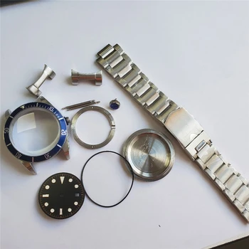316L Brushed Stainless Steel Watch Case 41MM Watch Bezel Literal Handle for ETA2824 Seagull ST2130 SW200 Accessories
316L Brushed Stainless Steel Watch Case 41MM Watch Bezel Literal Handle for ETA2824 Seagull ST2130 SW200 Accessories