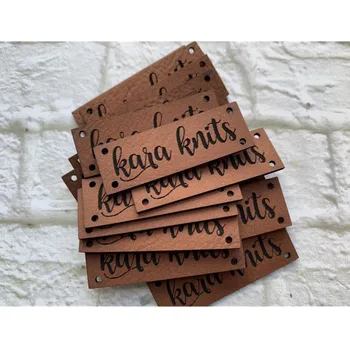 50pcs Personalised Centerfold Rectangle Folding labels. Custom leather label for hats, Tags handmade, Tags Knitting, Tag Crochet 
50pcs Personalised Centerfold Rectangle Folding labels. Custom leather label for hats, Tags handmade, Tags Knitting, Tag Crochet