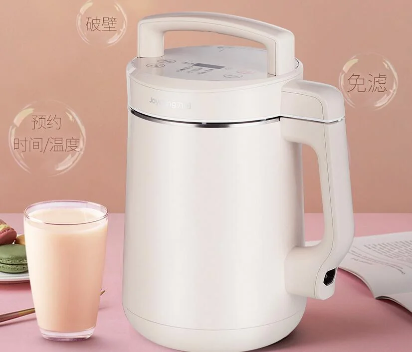 Joyoung Soymilk Maker Broken Wall Filter-free Large 1.6L Household Double Appointment Temperature Time Multifunction Soymilk Ric
Joyoung Soymilk Maker Broken Wall Filter-free Large 1.6L Household Double Appointment Temperature Time Multifunction Soymilk Ric
