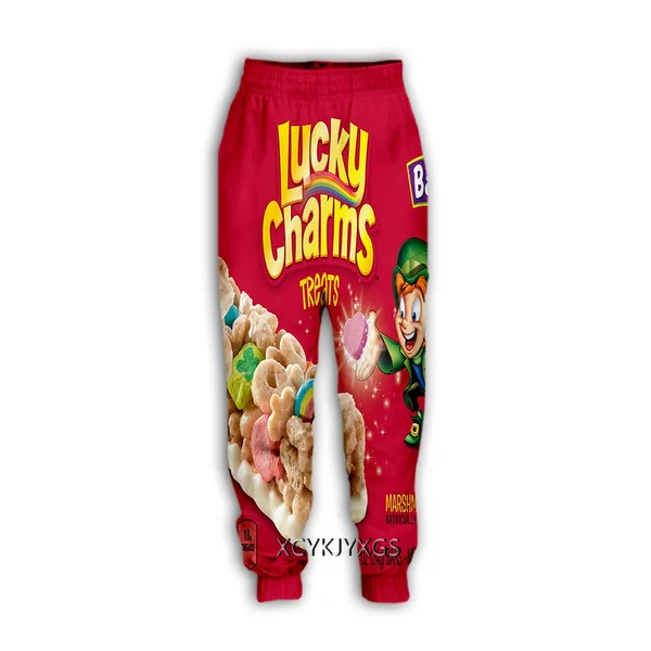 

New Arrive Popular Lucky Charms 3D Print Causal Clothing Fashion Men Women Tracksuits Crewneck Hip Hop Pants Plus Size S-7XL