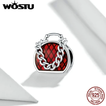 WOSTU Charming Handbag Charm for Original Silver Bracelet & Bangle 925 Sterling Silver DIY Jewelry Bracelet make FNC345 
WOSTU Charming Handbag Charm for Original Silver Bracelet & Bangle 925 Sterling Silver DIY Jewelry Bracelet make FNC345