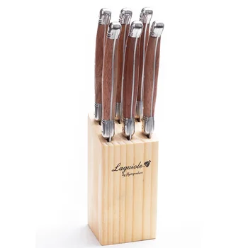 Style Steak Knives Stainless Steel Dinner Knife Wood Handle Tableware Set Japanese Cutlery Dinnerware 9" 23cm 2/4/6pcs
Style Steak Knives Stainless Steel Dinner Knife Wood Handle Tableware Set Japanese Cutlery Dinnerware 9" 23cm 2/4/6pcs