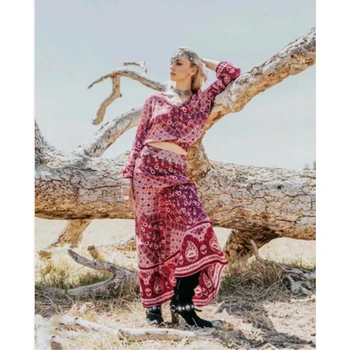 Loose Hippie Floral Elastic Skirts Retro High Waist A Line Long Faldas 2020 Summer Fall Clothes Beach Boho Casual Womens Skirts
Loose Hippie Floral Elastic Skirts Retro High Waist A Line Long Faldas 2020 Summer Fall Clothes Beach Boho Casual Womens Skirts