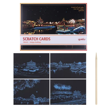 Kids DIY Scratch Paintings Magic Seascape Art Drawings Baby Educational Toys Child Birthday Gifts For kids DIY Painting Toy
Kids DIY Scratch Paintings Magic Seascape Art Drawings Baby Educational Toys Child Birthday Gifts For kids DIY Painting Toy