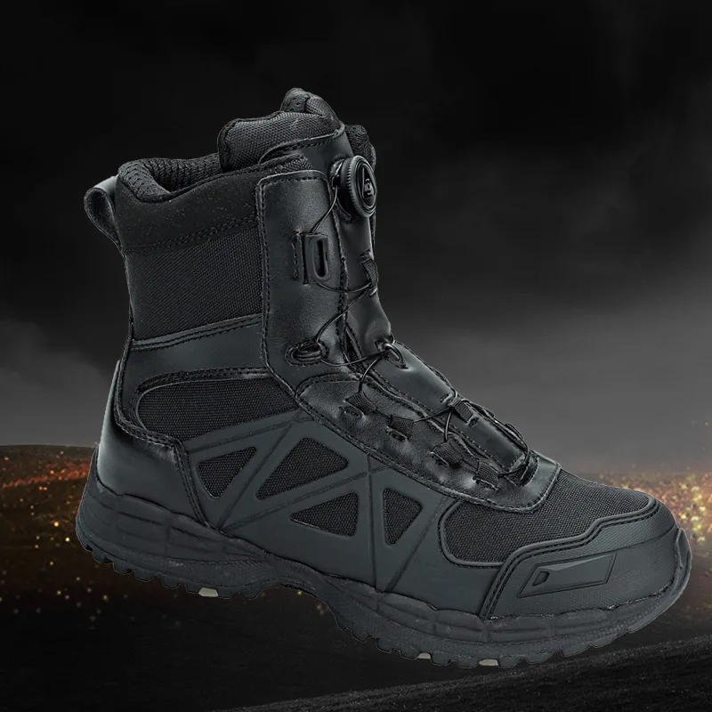 Army Ting Fast Steering Tactical Combat Boots Men's Special Forces Mid-top Desert Boots Running Shoes Autumn And Winter Wolf War
Army Ting Fast Steering Tactical Combat Boots Men's Special Forces Mid-top Desert Boots Running Shoes Autumn And Winter Wolf War