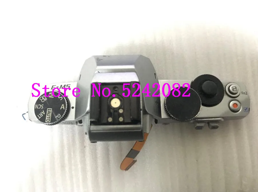 For OLYMPUS E-M5 EM5 Top Cover Power Swich Shutter Button Camera Repair Part Silver
For OLYMPUS E-M5 EM5 Top Cover Power Swich Shutter Button Camera Repair Part Silver