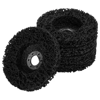 5Pcs/Set Abrasive Poly Strip Disc Wheel 100 x 16mm Wood Rust Paint Remover for Angle Grinder Grinding Tools
5Pcs/Set Abrasive Poly Strip Disc Wheel 100 x 16mm Wood Rust Paint Remover for Angle Grinder Grinding Tools